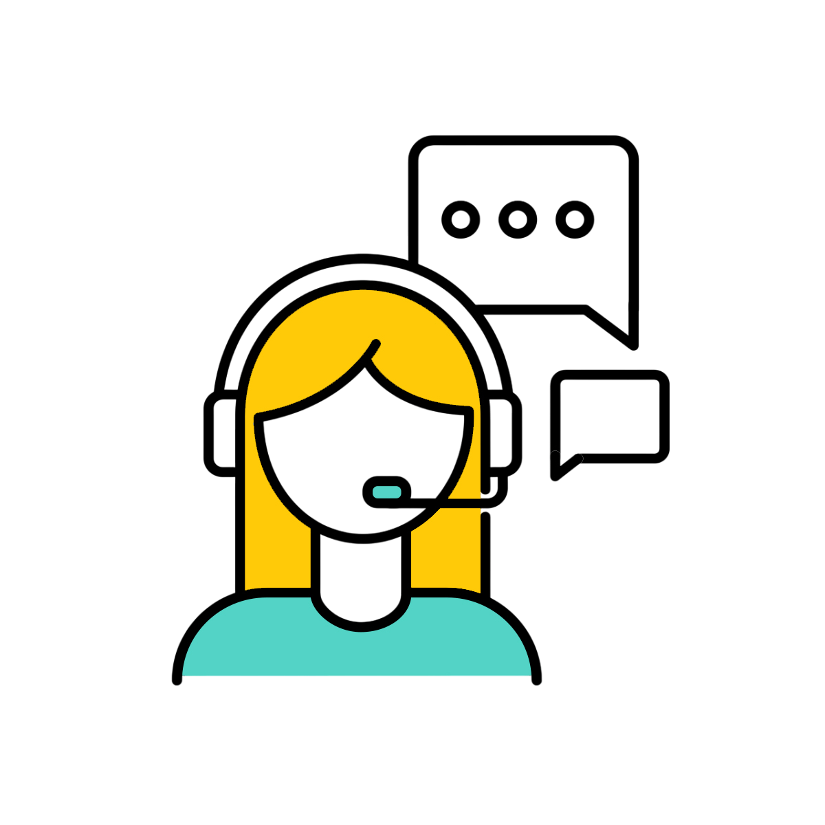 Customer Service Woman